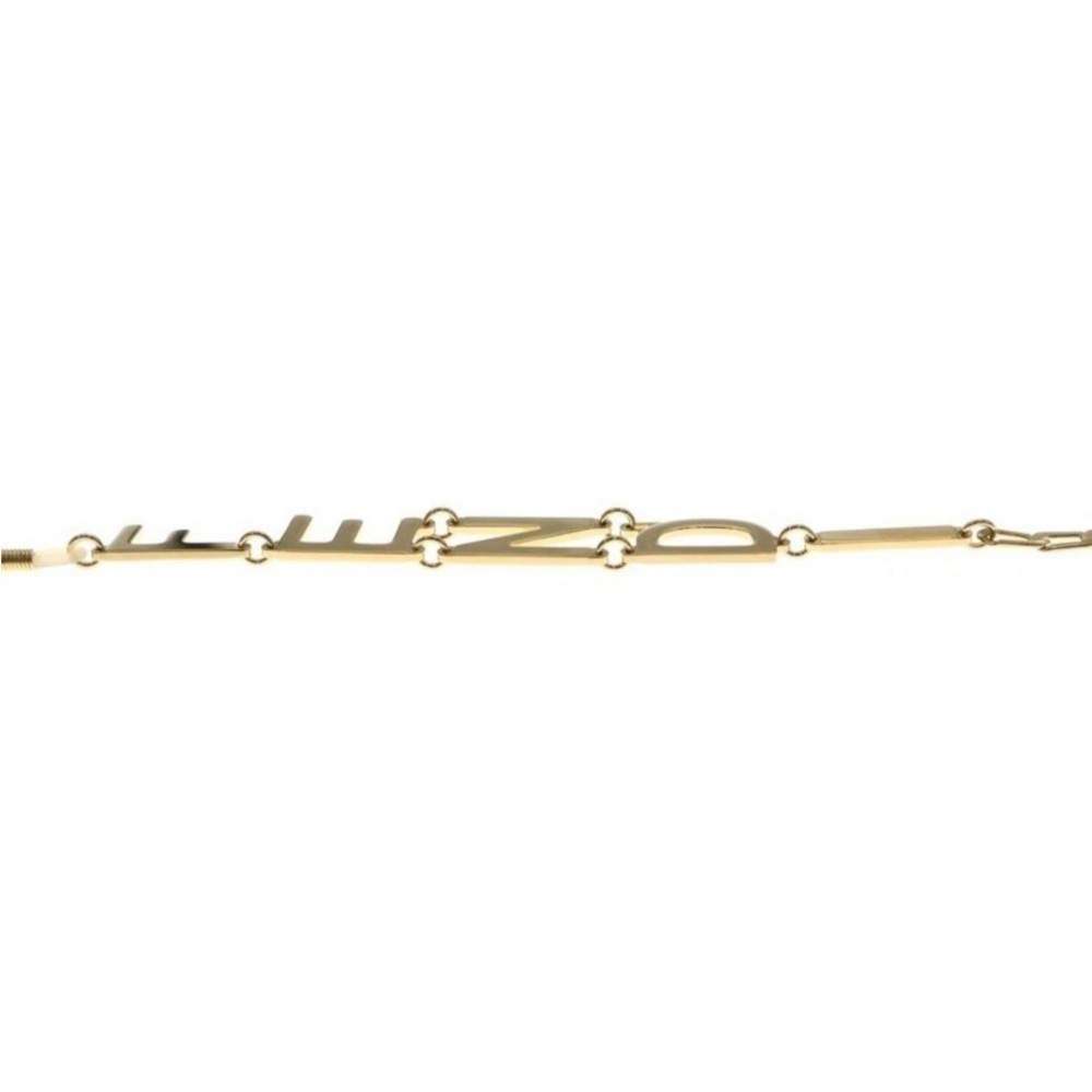 FENDI Gold Tone Figaro Chain Logo Necklace Belt 49” NWOT Box - Picture 6 of 14